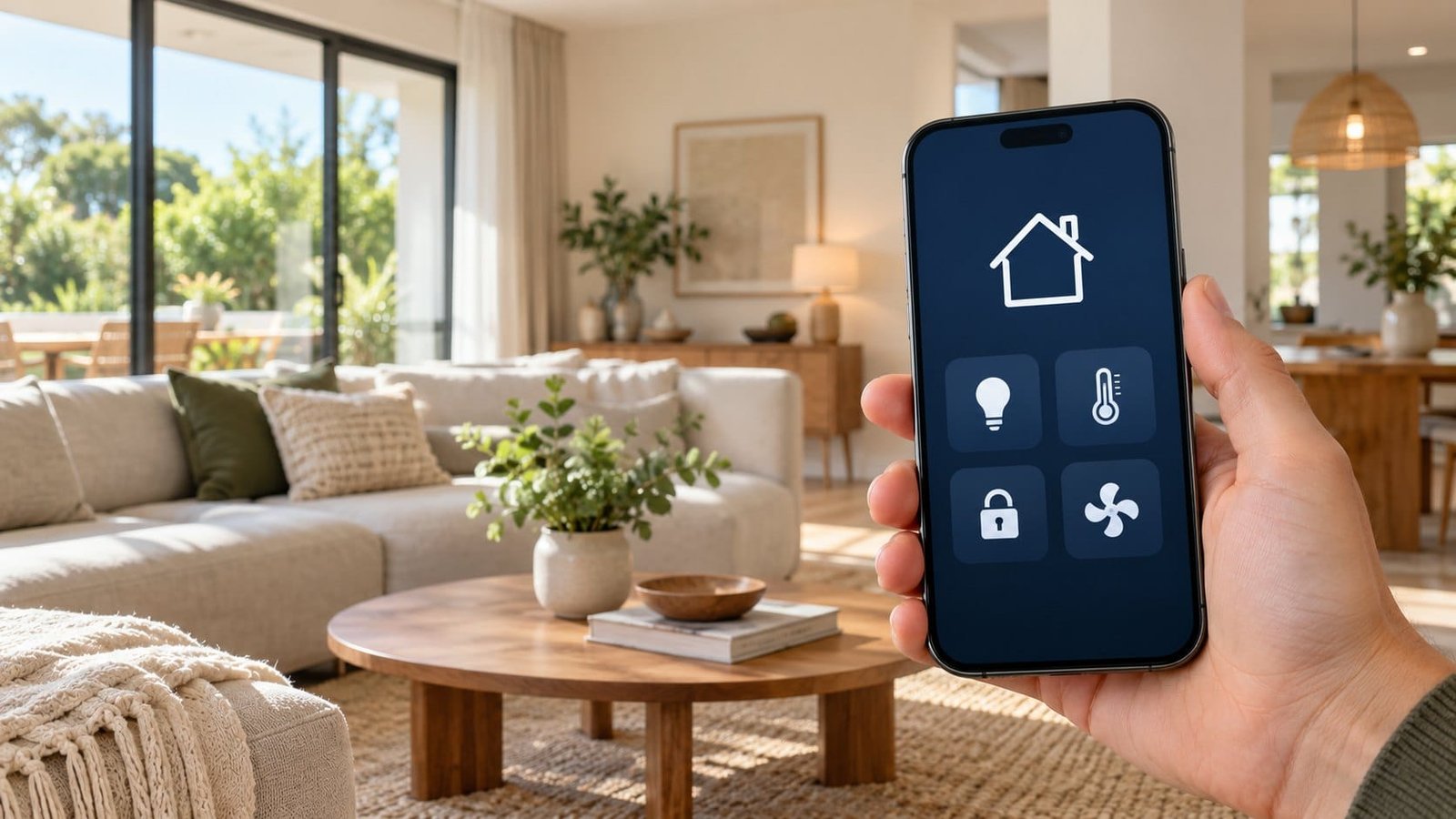 Application de maison connectée