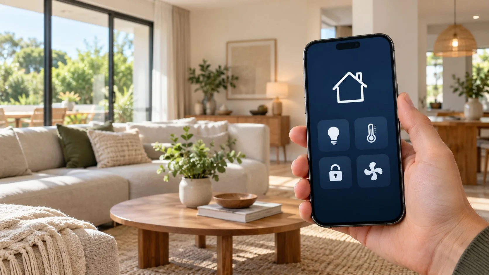 Accueil 7 Application de maison connectée