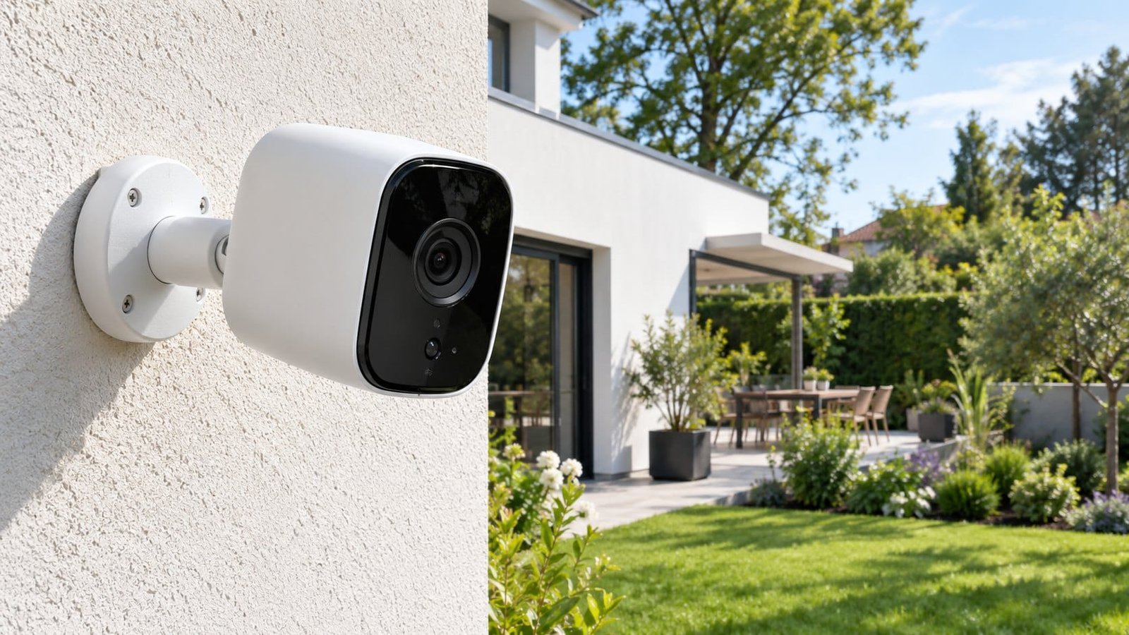 Caméra de surveillance extérieure